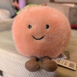 Jellycat Amuseables Peach - NWT